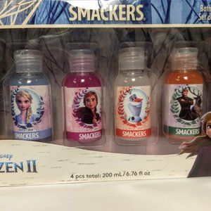 Frozen II Smackers Bath & Shower Gel 4 Pcs 6.76 Oz